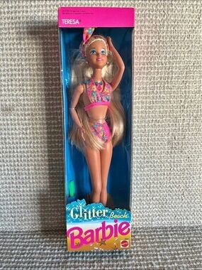 NEW Mattel Barbie Glitter Beach Barbie